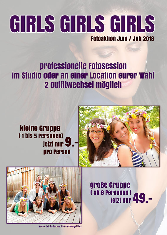 Girls Flyer 2 Jpg Foto M G Mandy Gutzeit Fotograf Deggendorf